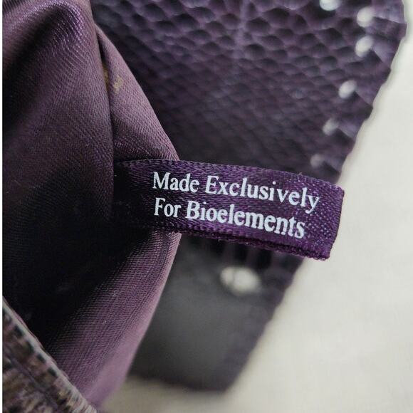 Brand New Bioelements clutch wallet Imitation Snake skin measures 8x4 in size - Picture 6 of 6